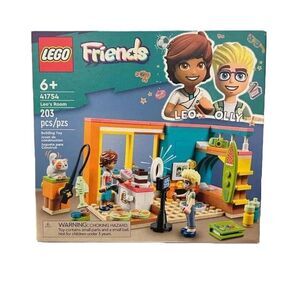 Lego Friends Leo's Room (41754) 203 Pieces 6+ Building Toys Set Leo & Olly‎ NIB